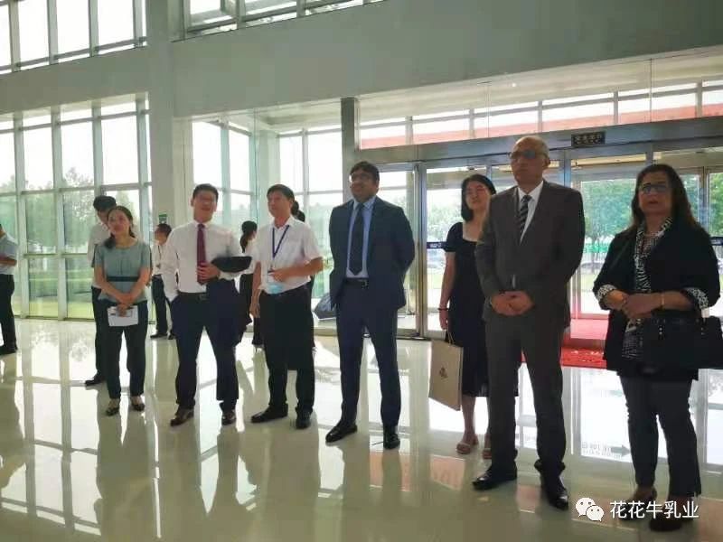 巴基斯坦駐華大使莫因·哈克 蒞臨花花牛乳業(yè)集團(tuán)參觀訪問 巴基斯坦駐華大使莫因·哈克 蒞臨花花牛乳業(yè)集團(tuán)參觀訪問